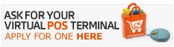 Ask for your virtual POS terminal. Apply for one here